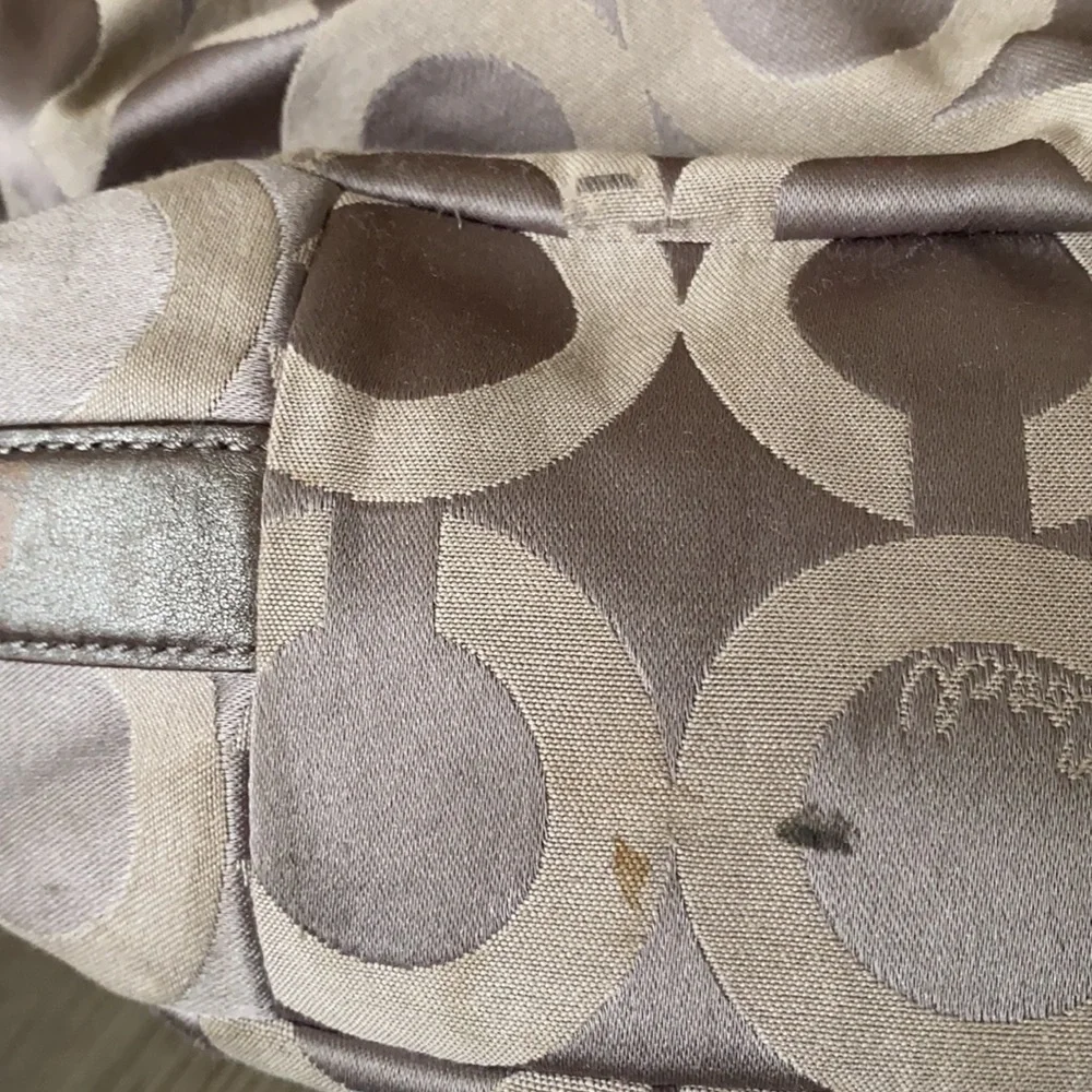 Coach Madison Maggie OpArt Silver, Gray